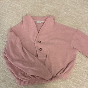 Free People Pink Sweater